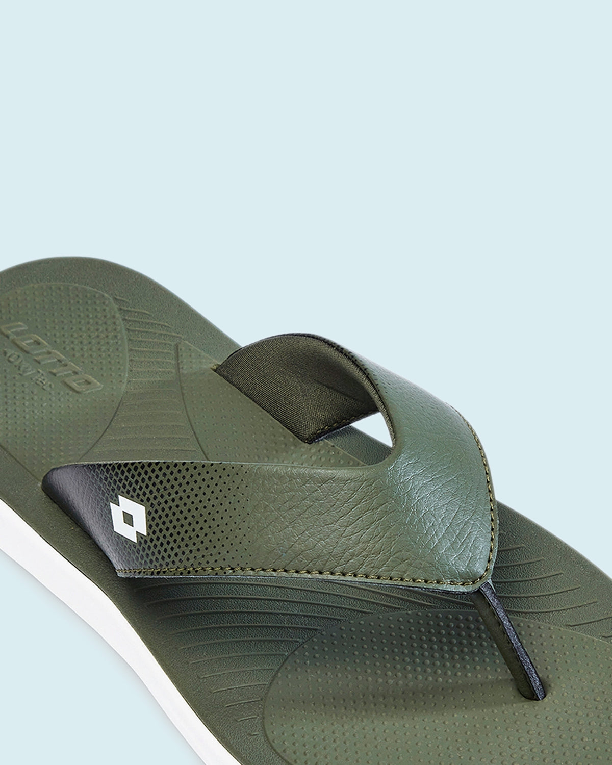 Men Lotto Groove Stack - Rifle Green Slippers4
