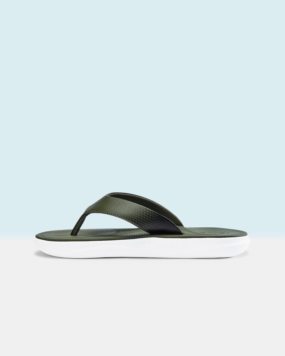 Men Lotto Groove Stack - Rifle Green Slippers5
