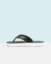 Men Lotto Groove Stack - Rifle Green Slippers 1