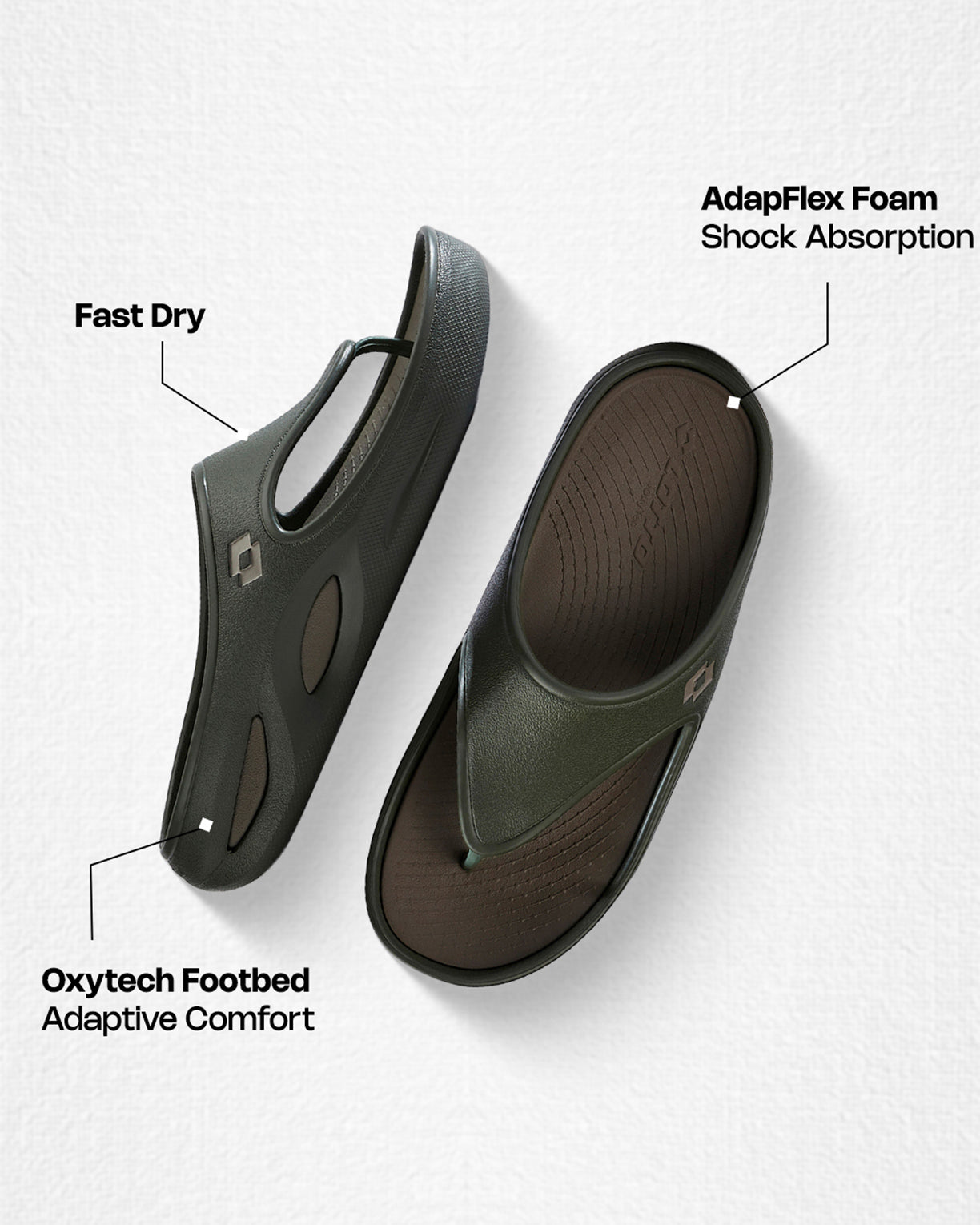 Esotica Flip - Rifle Green-Fossil