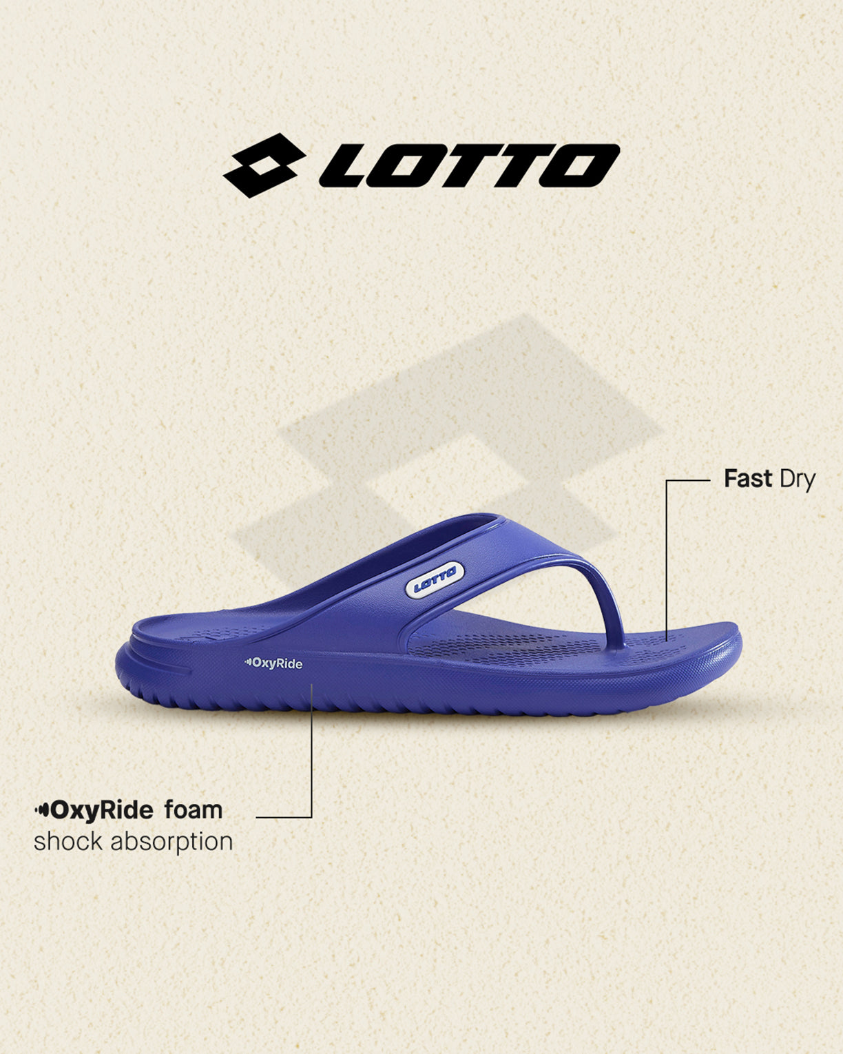 Men Lotto Momentum - Dazzling Blue Slippers7