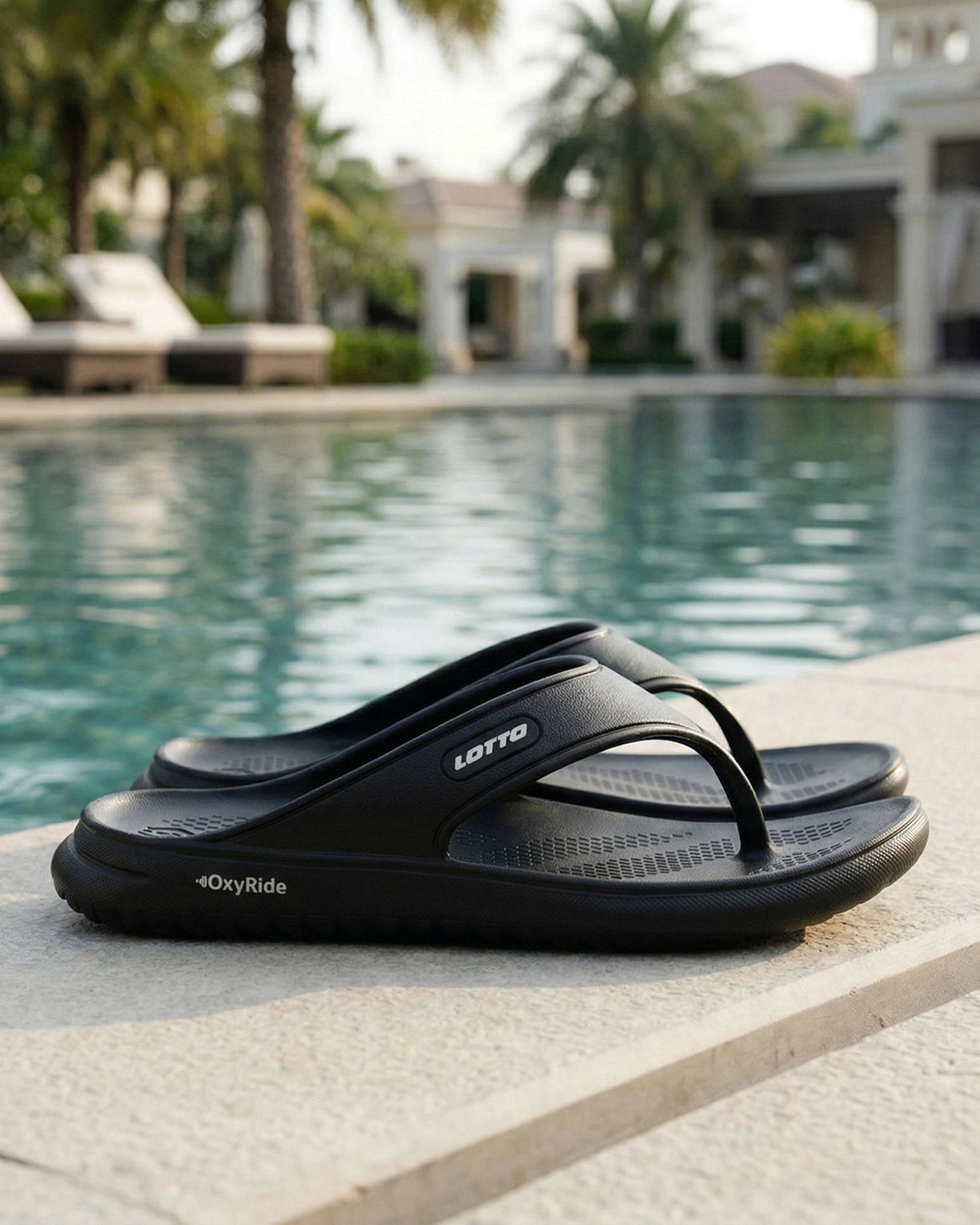 Women Lotto Momentum - Black Beauty Slippers0