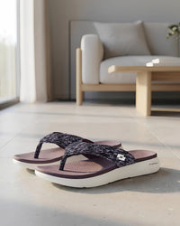 Women Lotto Evernote - Sea Fog-Star White Slippers