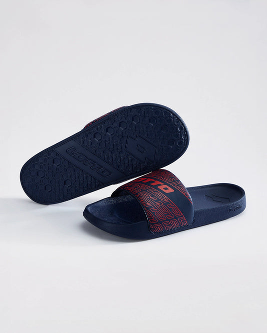 Men's Lotto Midway GFX - Black Iris-High Risk Red