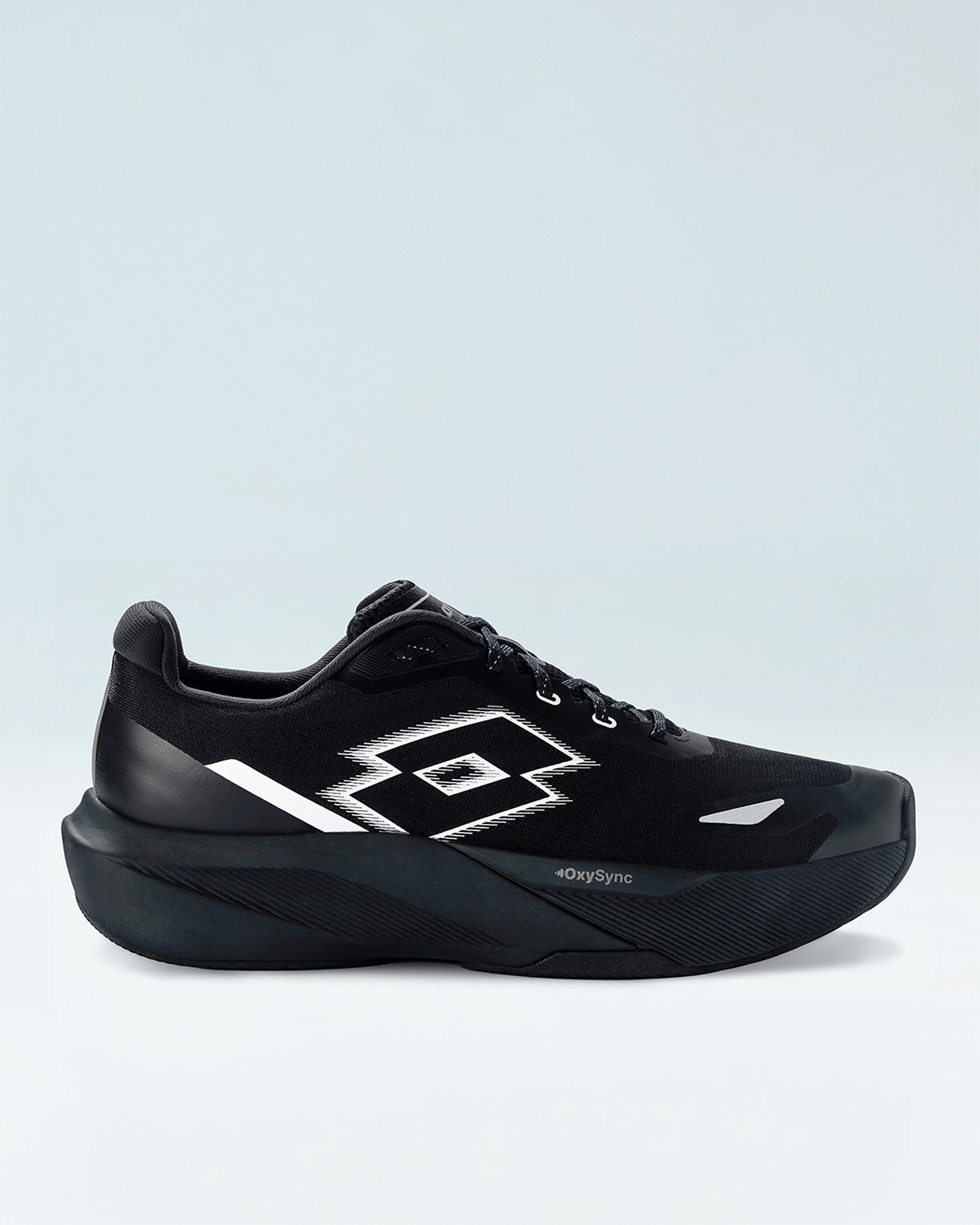 Men Lotto Scatto Pro - Demon Black Running Shoes0