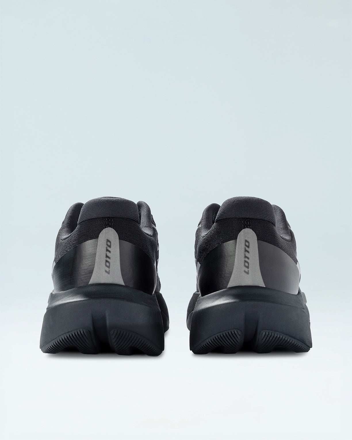Men Lotto Scatto Pro - Demon Black Running Shoes6