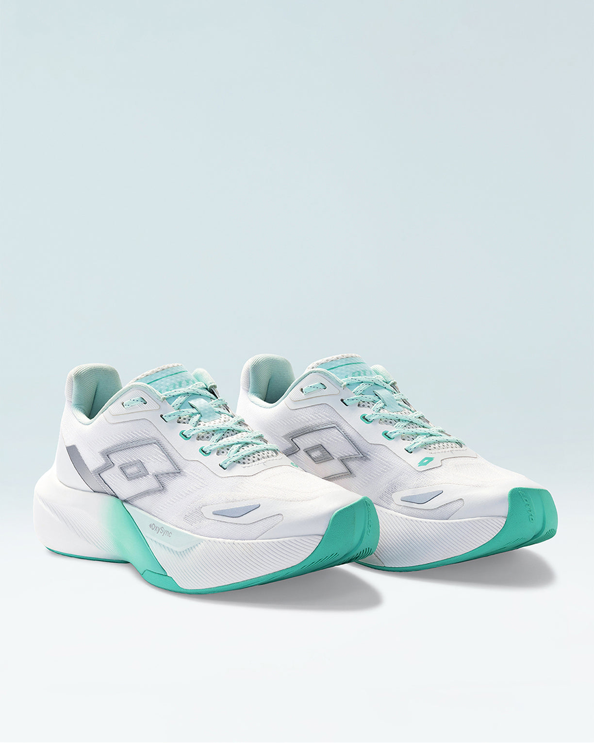 Women Lotto Scatto Pro - Blur Mint Running Shoes1