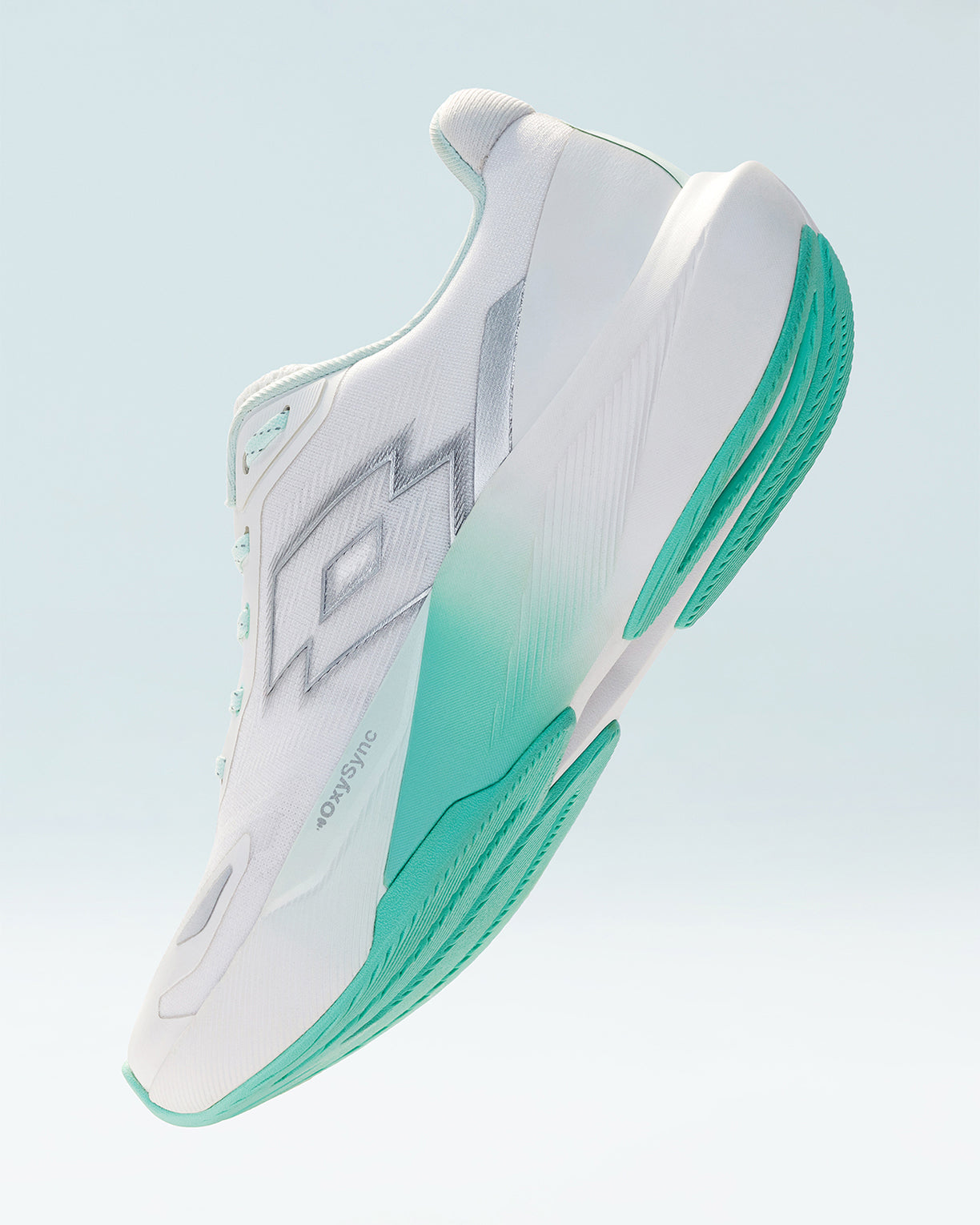 Women Lotto Scatto Pro - Blur Mint Running Shoes5
