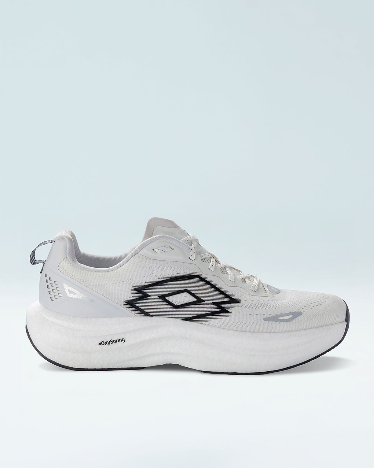 Men Lotto Propulso Lite - Phantom White Running Shoes0