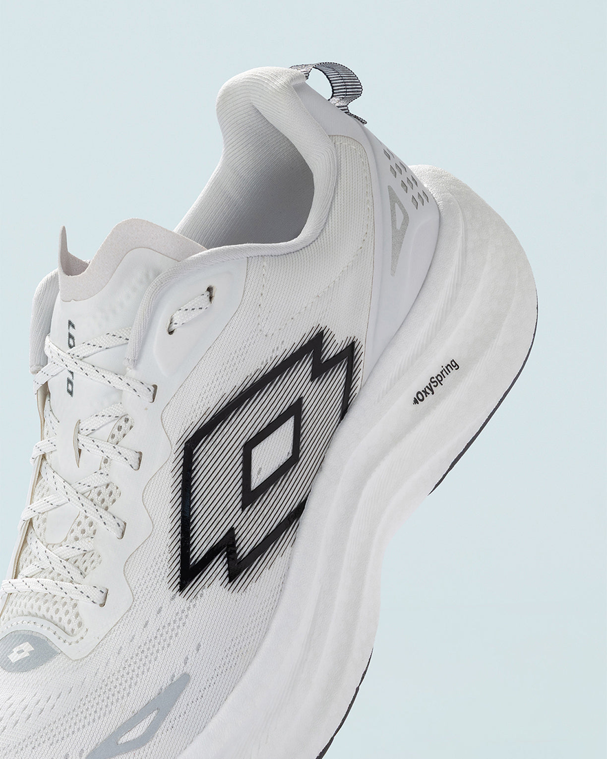 Men Lotto Propulso Lite - Phantom White Running Shoes3