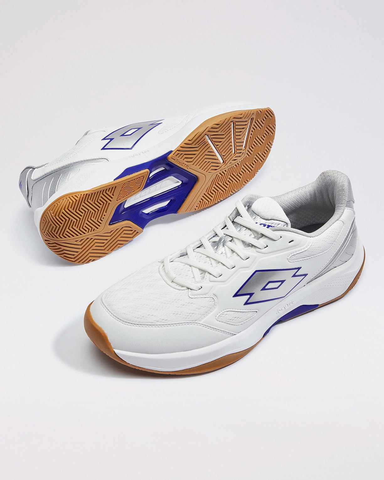 Men Lotto Triumph - Brilliant White Badminton Shoes4