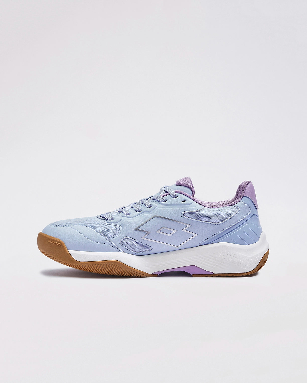 Women Lotto Triumph - Ice Water-Pastel Lilac Badminton Shoes4