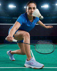 Women Lotto Triumph - Ice Water-Pastel Lilac Badminton Shoes 1