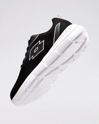 Women Lotto PulseTrek - Black Beauty-Pale Lilac Walking Shoes 1