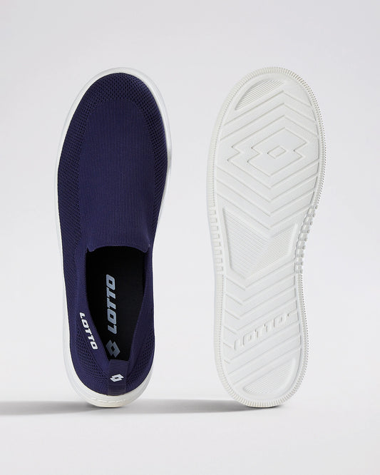 Men's Lotto Strada Slip on  - Peacoat-Gardenia