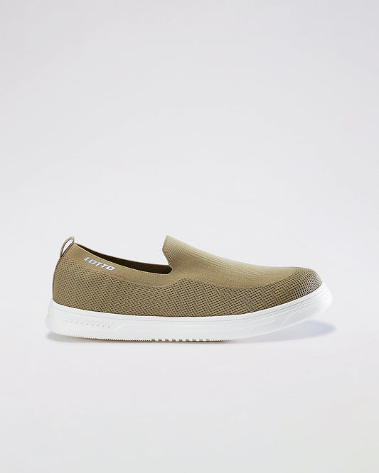 Men's Lotto Strada Slip on  - Taos Taupe-Gardenia