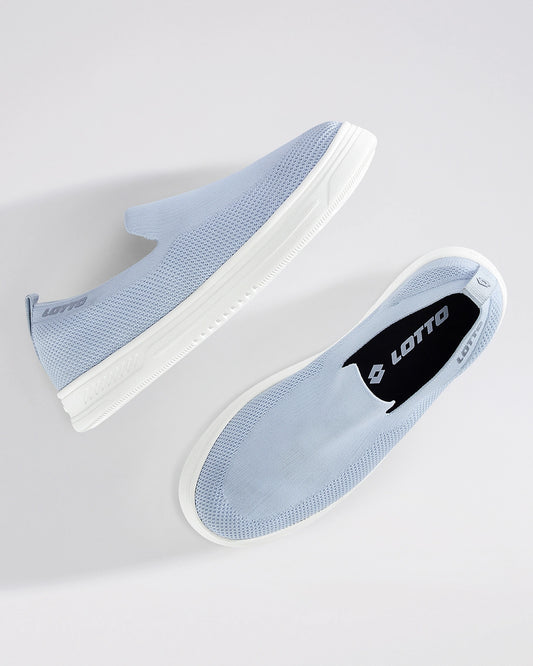 Women's Lotto Strada Slip on  - Illusion Blue-Star White