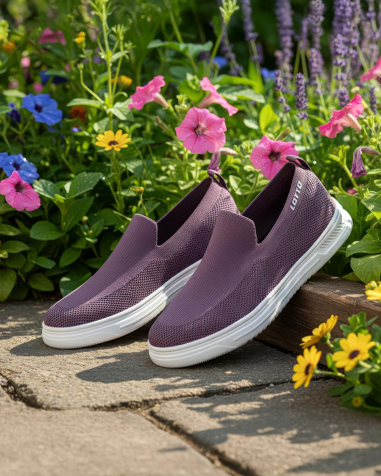 Strada Slip on  - Flint-Gardenia