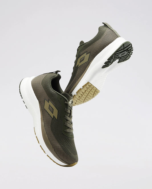 Men's Lotto Atleta Shift - Grape Leaf-Brunt Olive-Khaki-Star White