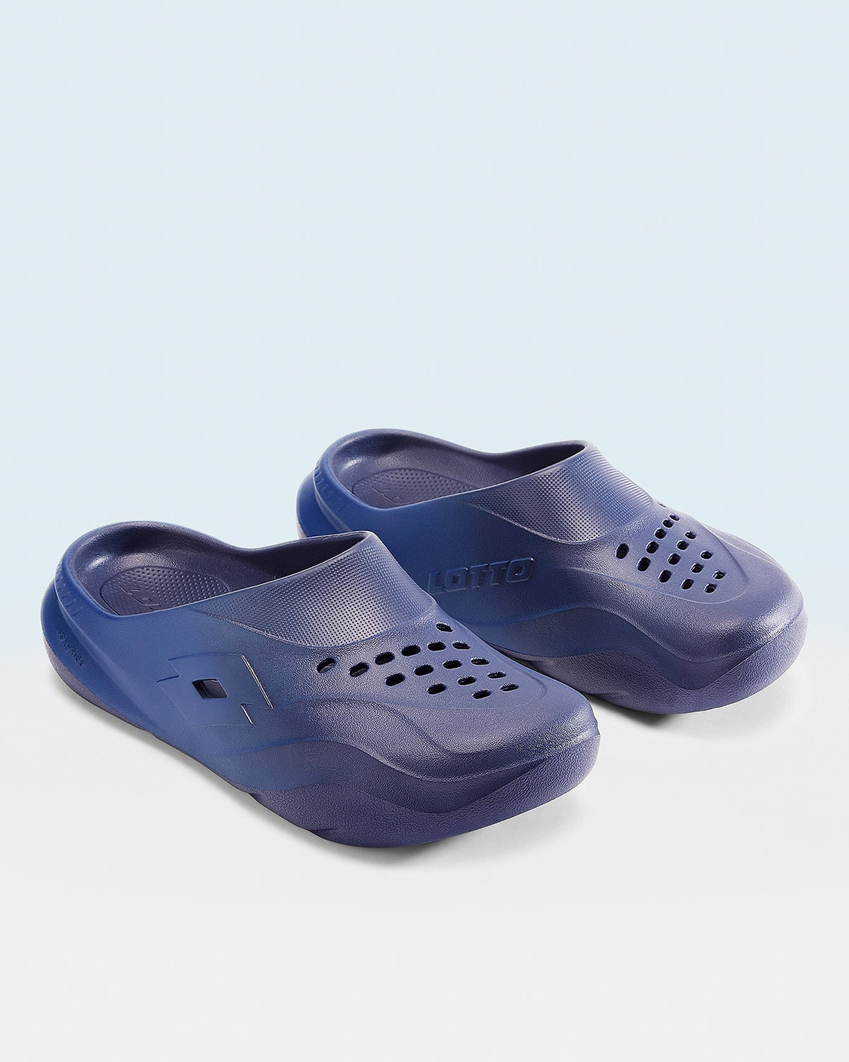 Men Lotto Recupero OG - Evening Blue-Galaxy Blue Clogs2