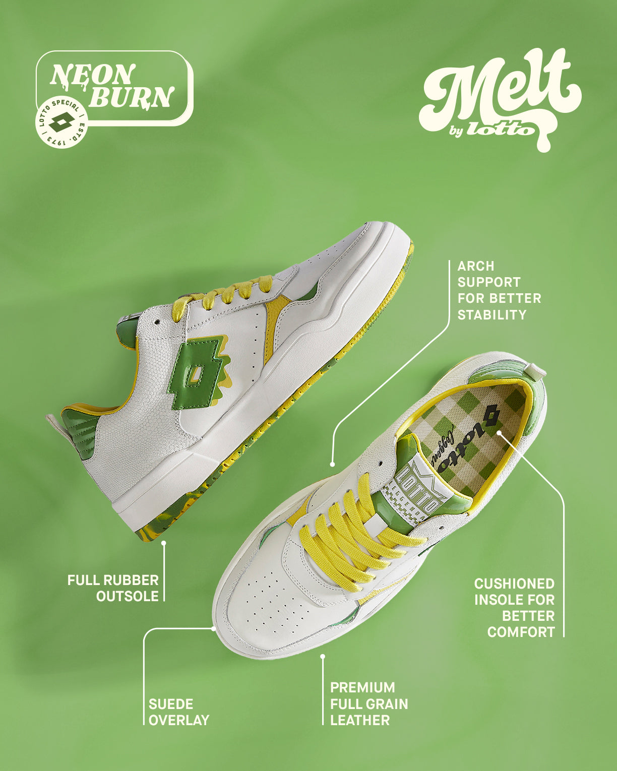 Melt Hoop Star OG - Neon Burn