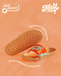 Women Lotto Melt Enduro - Hot Sauce Slides 1