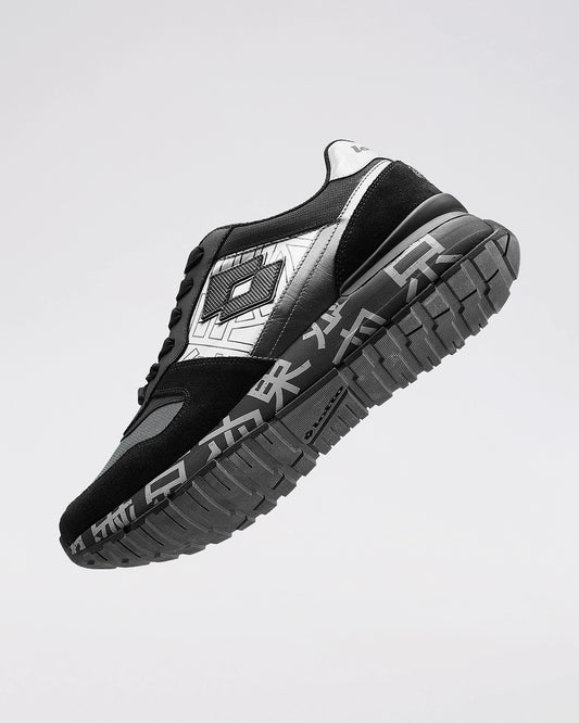 Men Lotto Tokyo Ginza - Astra Black Sneakers