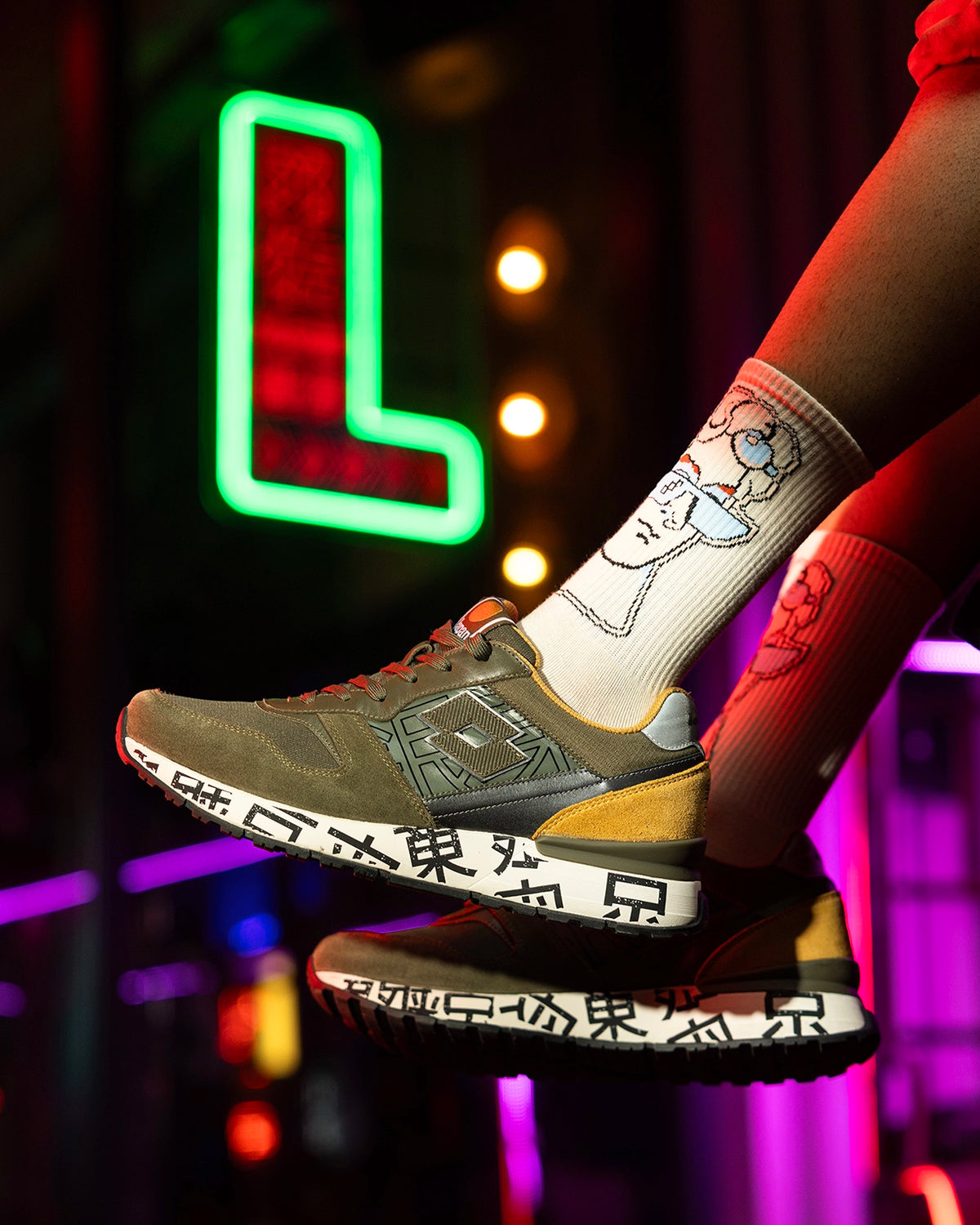 Men's Tokyo Ginza - Emerald Nyx Sneakers | Lotto