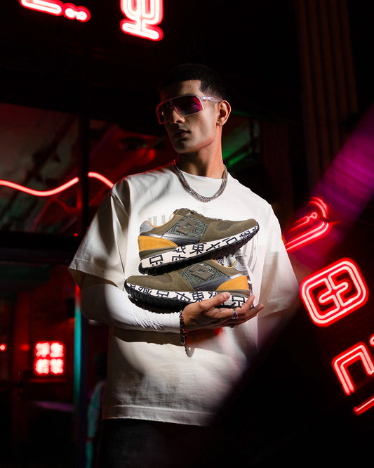 Men Lotto Tokyo Ginza - Emerald Nyx Sneakers 1