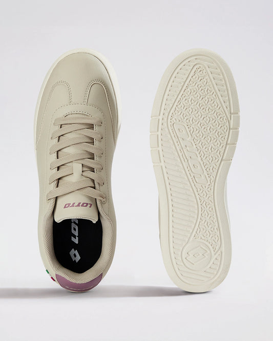 Women's Lotto Impulso Citta - Oatmeal-Wistful Mauve