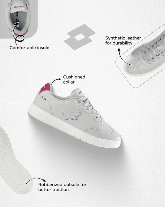 Women's Lotto Impulso Citta - Lunar Rock-Magenta Haze