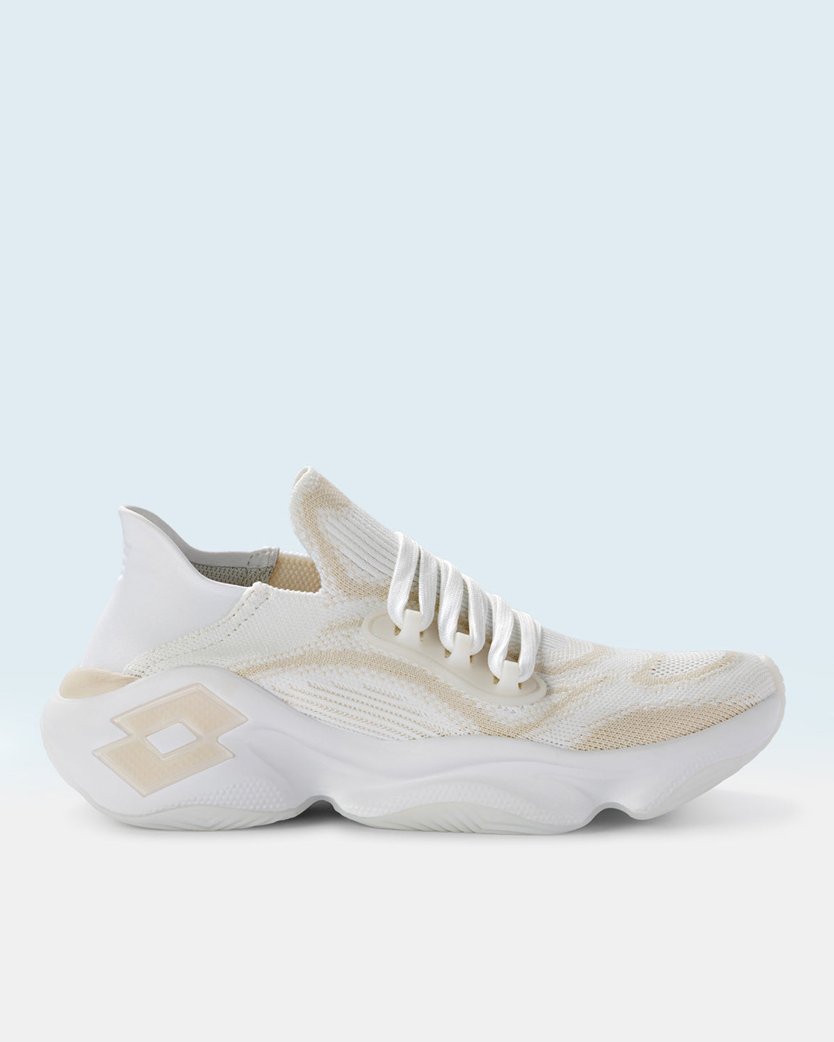 Men Lotto Stroma Axis - Dune White Walking Shoes1