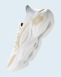 Women Lotto Stroma Axis - Dune White Walking Shoes 1