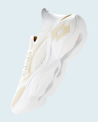 Women Lotto Stroma Axis - Dune White Walking Shoes 1