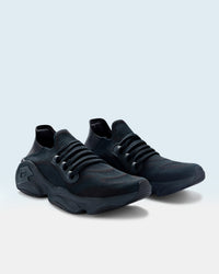 Men Lotto Stroma Axis - Tarmac Black Walking Shoes