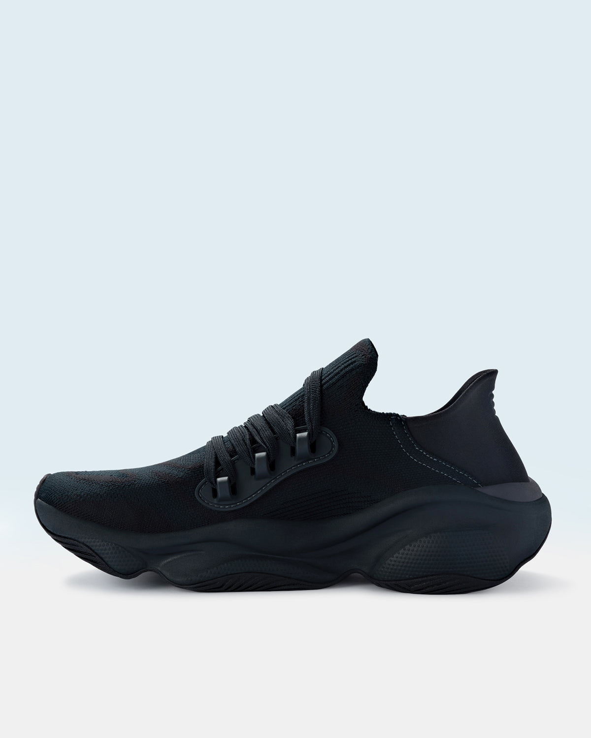 Men Lotto Stroma Axis - Tarmac Black Walking Shoes2