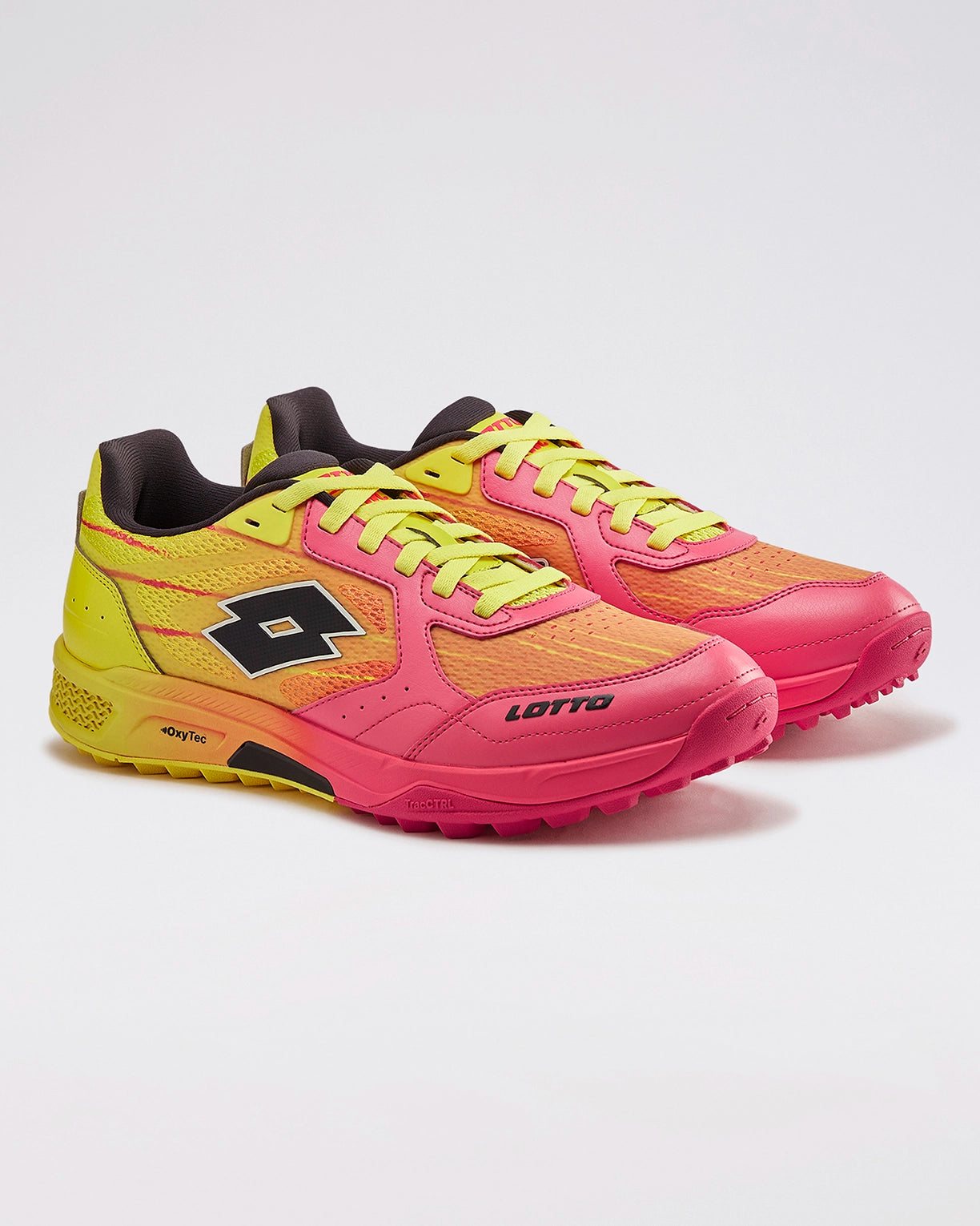 Men Lotto Blaze Hit Fire Dragon: Cricket Trainer - Red-Yellow Cricket Shoes3