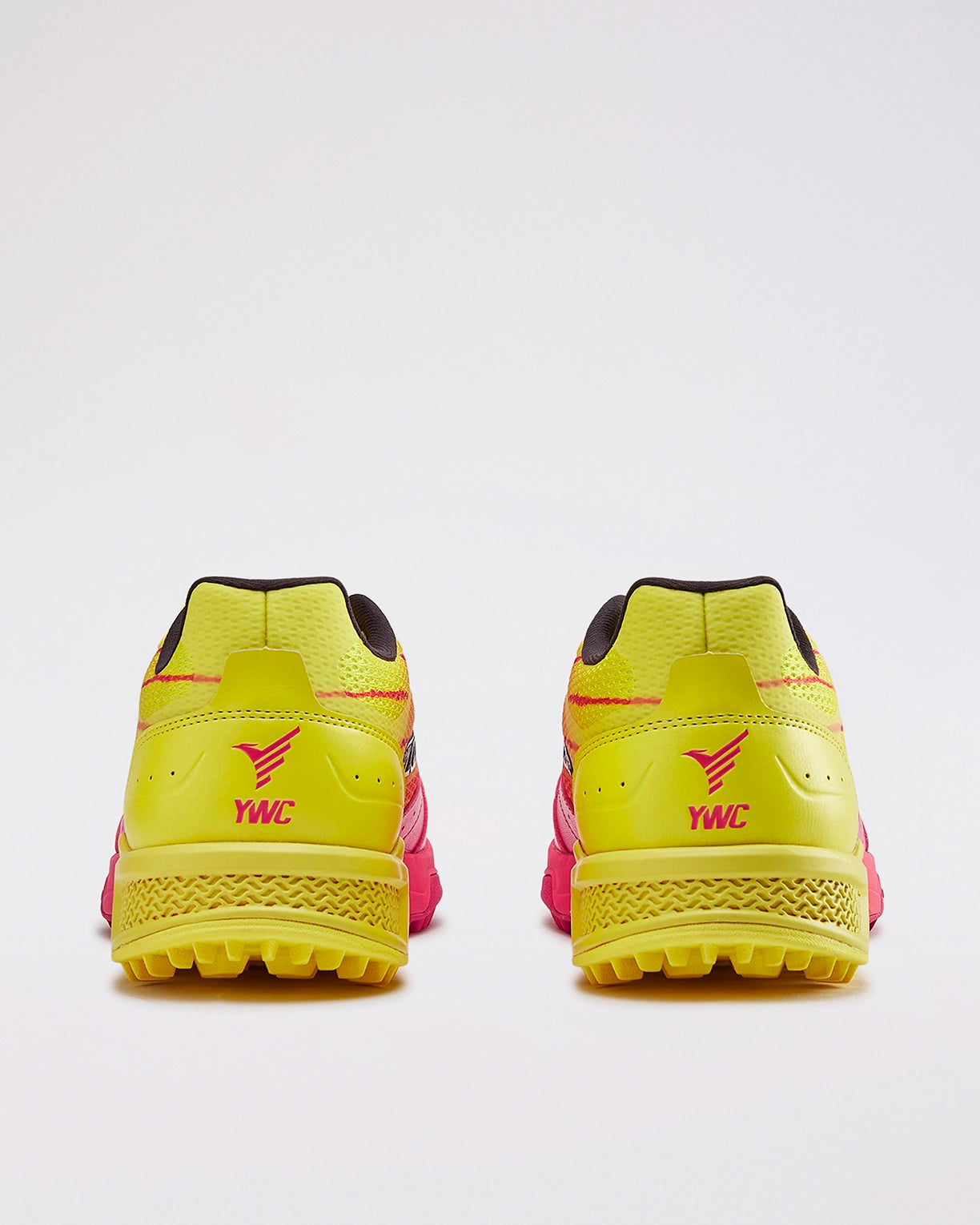 Men Lotto Blaze Hit Fire Dragon: Cricket Trainer - Red-Yellow Cricket Shoes5