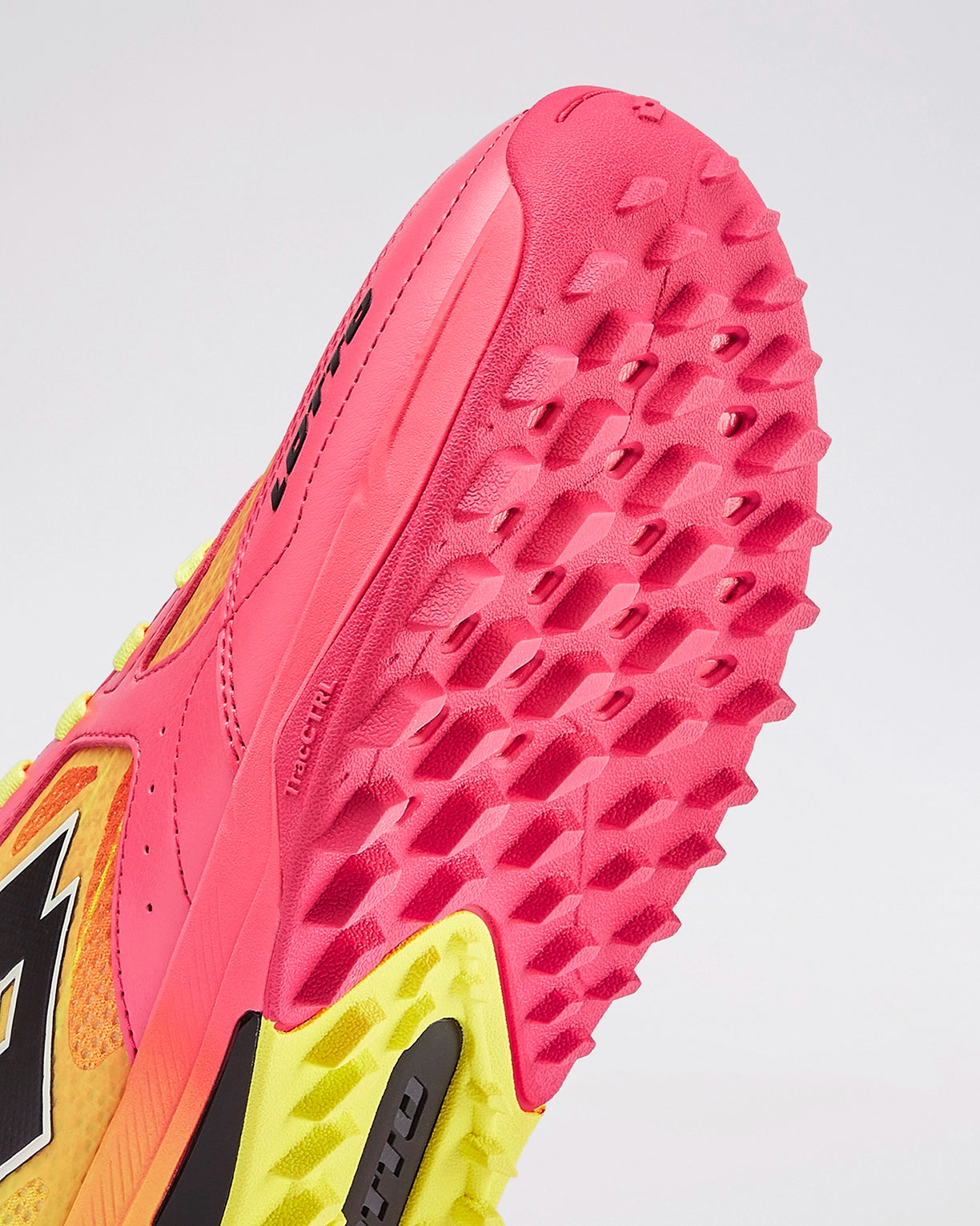 Men Lotto Blaze Hit Fire Dragon: Cricket Trainer - Red-Yellow Cricket Shoes6