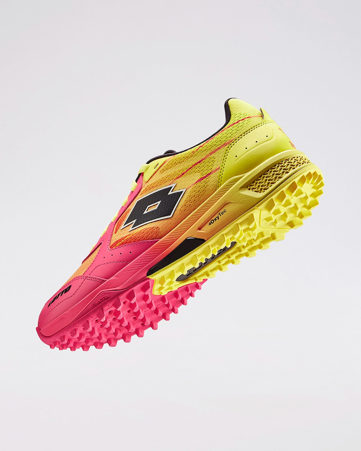 Men Lotto Blaze Hit Fire Dragon: Cricket Trainer - Red-Yellow Cricket Shoes9