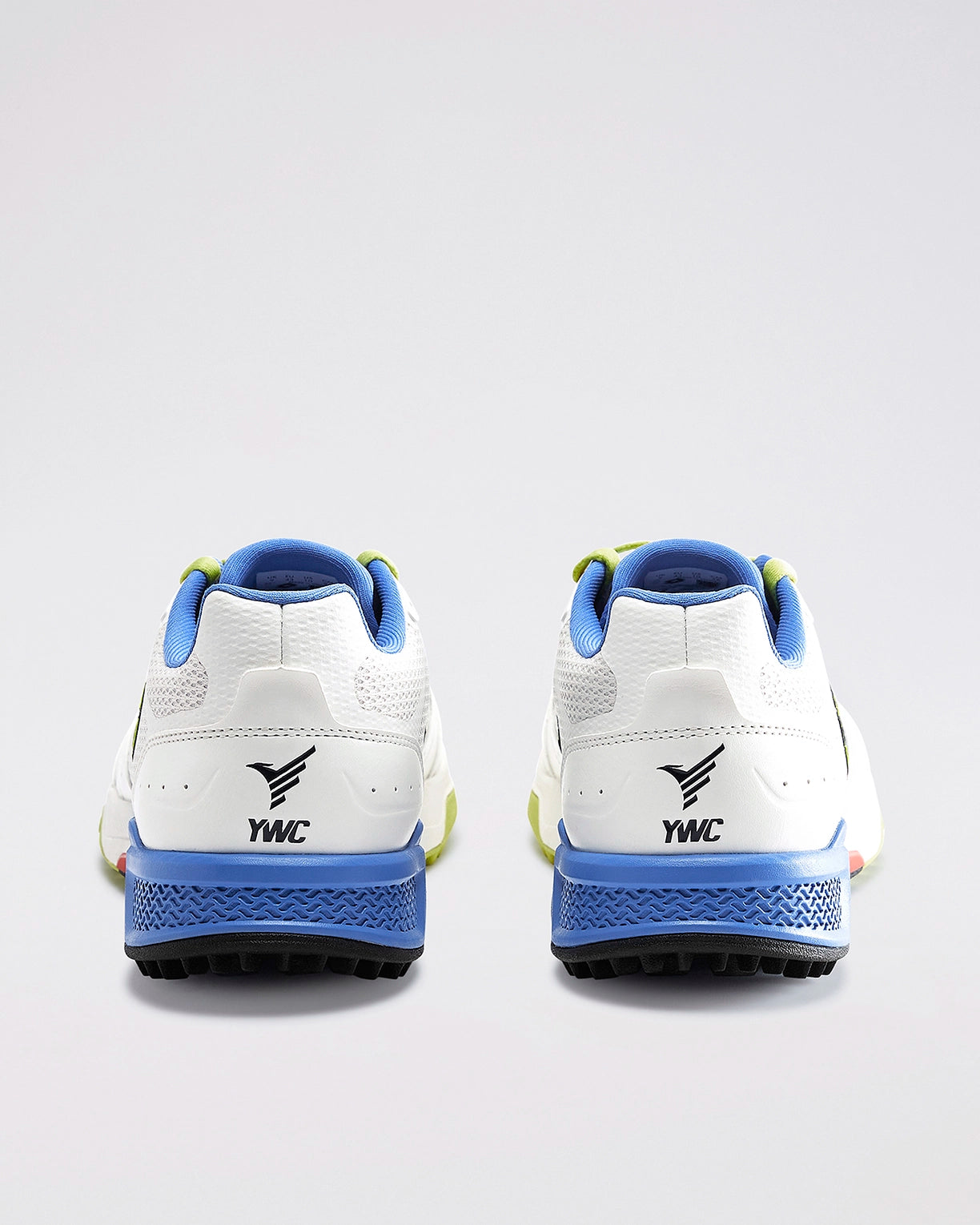 Men Lotto Blaze Hit Blizzard: Cricket Trainer - White-Blue Cricket Shoes3