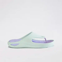 Clearly Aqua - Purple Heather