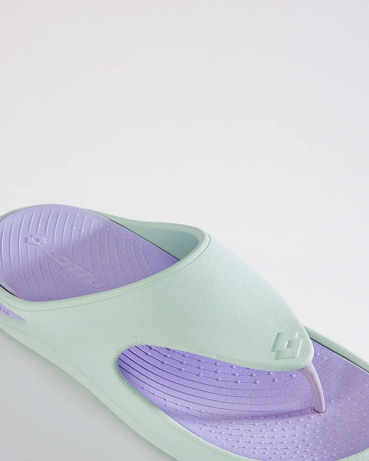 Women Lotto Esotica Flip - Clearly Aqua - Purple Heather Slippers3
