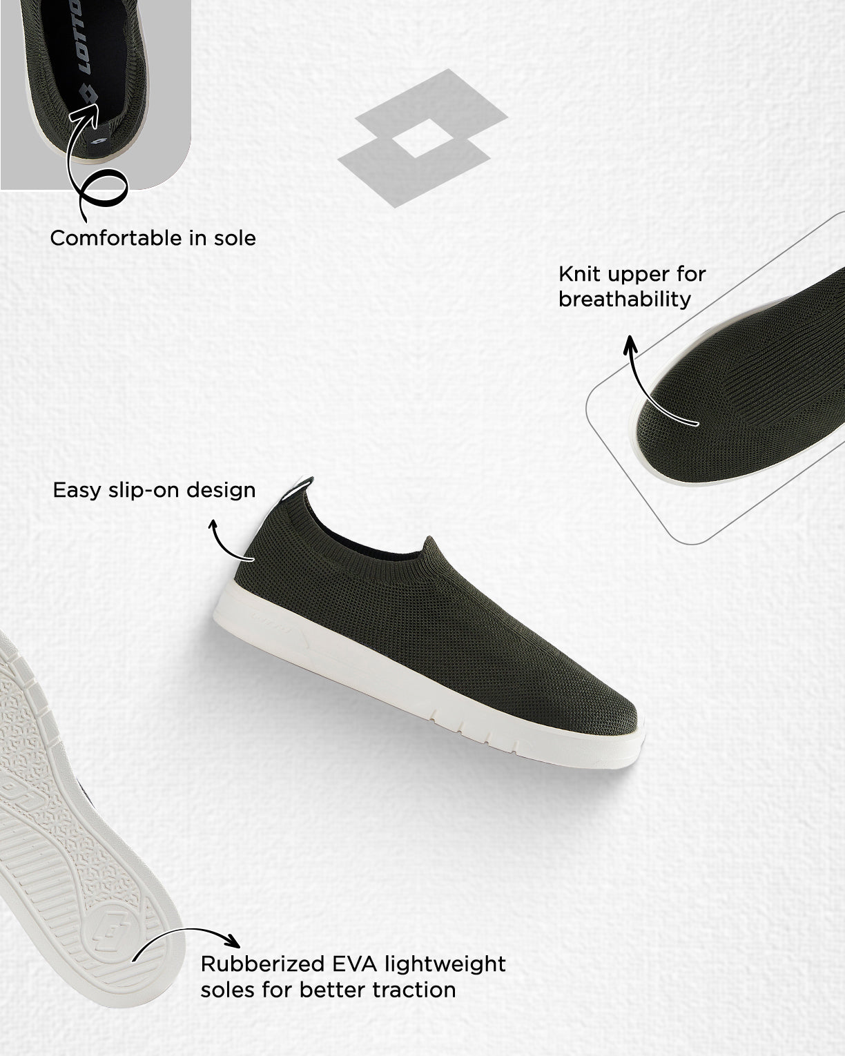 Impulso Slip-on - Rosin-Gardenia