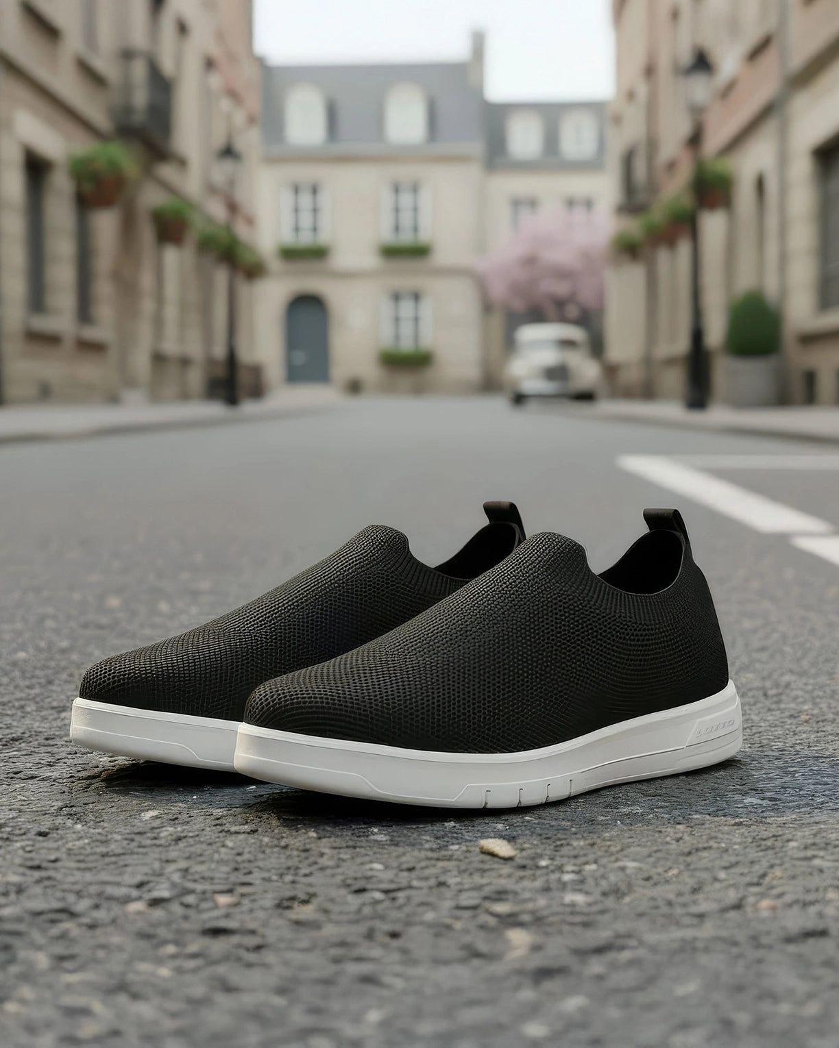 Impulso Slip-on - Black Beauty-Gardenia