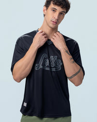 Men Lotto League Jersey - Black Beauty T-shirts
