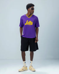 Men Lotto Lotto League Jersey - Prism Violet T-shirts