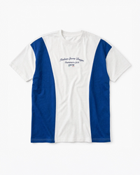 Men Lotto Colourblock Tee - Bright White T-shirts 1