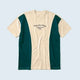 League Colourblock Tee - Birch
