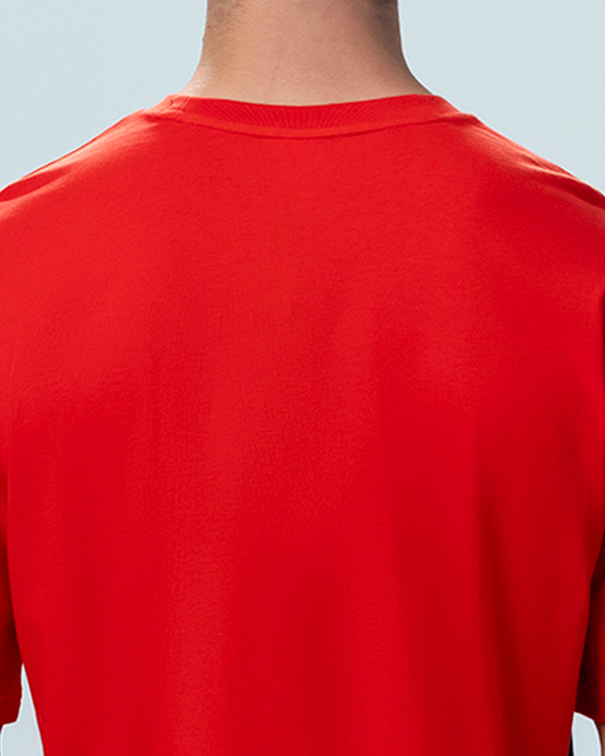 League Colourblock Tee - Molten Lava